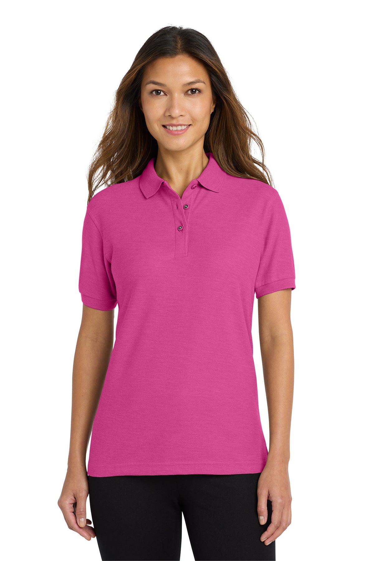 L500 Port Authority® Women's Silk Touch™ Polo. XS-6XL