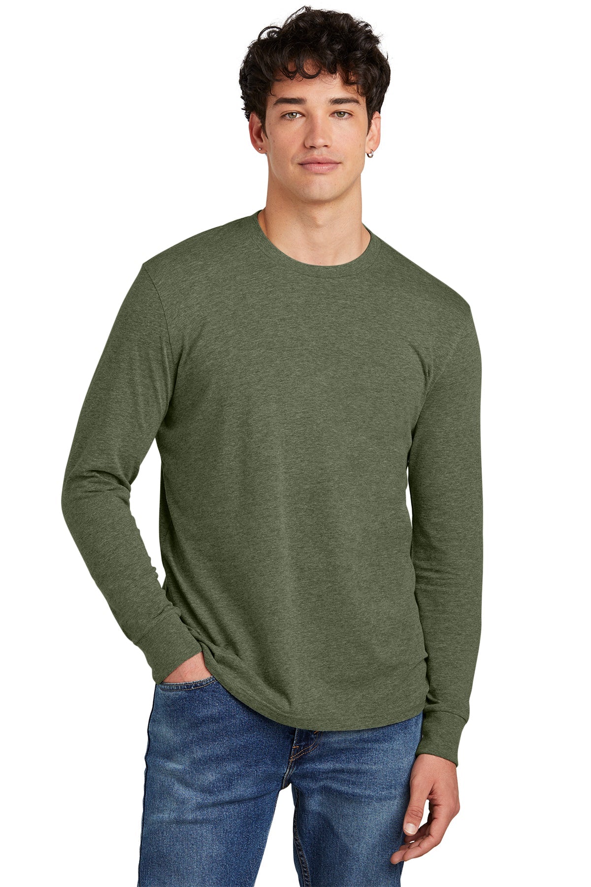 DT109 District® Perfect Blend® CVC Long Sleeve Tee