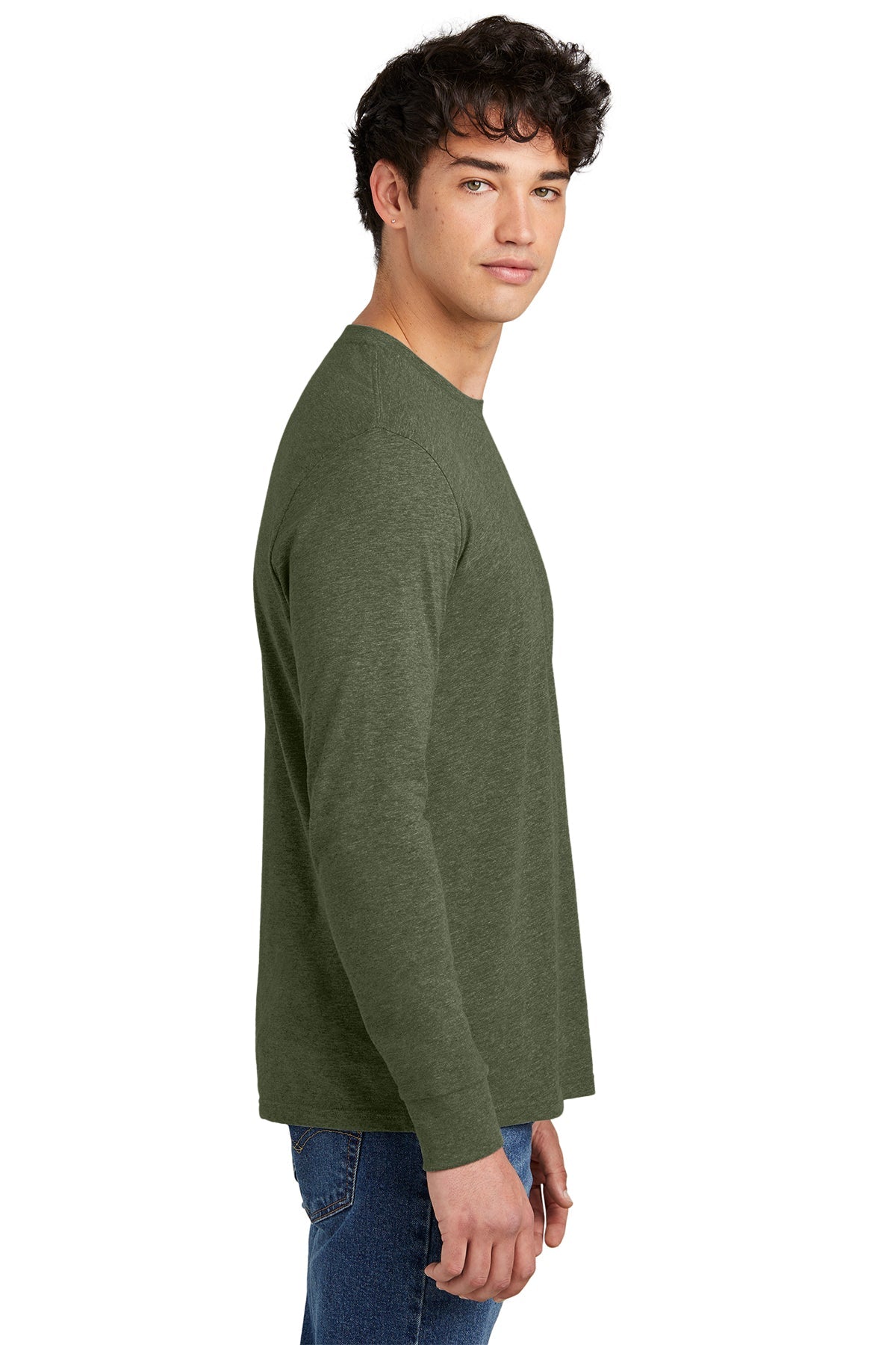 DT109 District® Perfect Blend® CVC Long Sleeve Tee