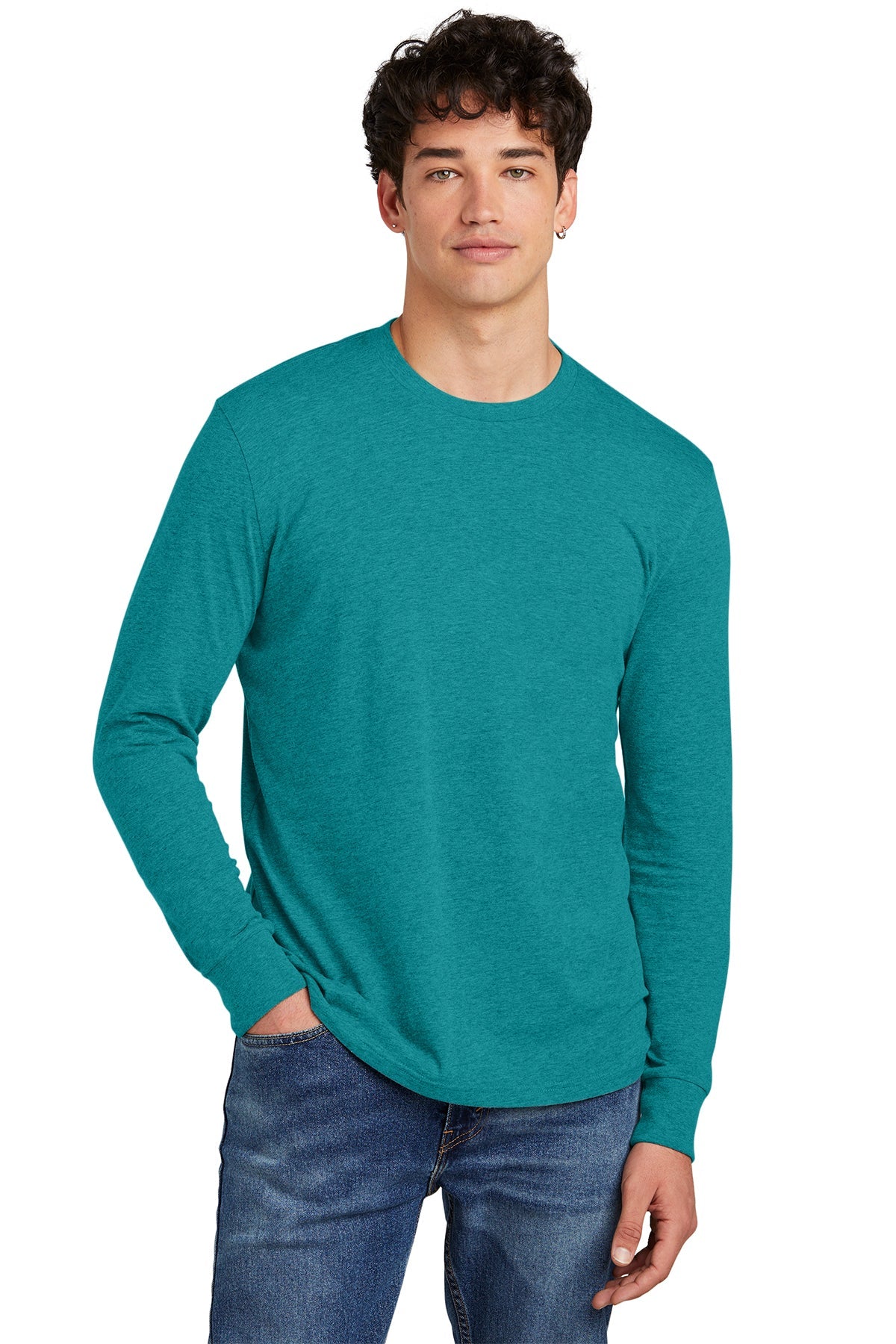 DT109 District® Perfect Blend® CVC Long Sleeve Tee