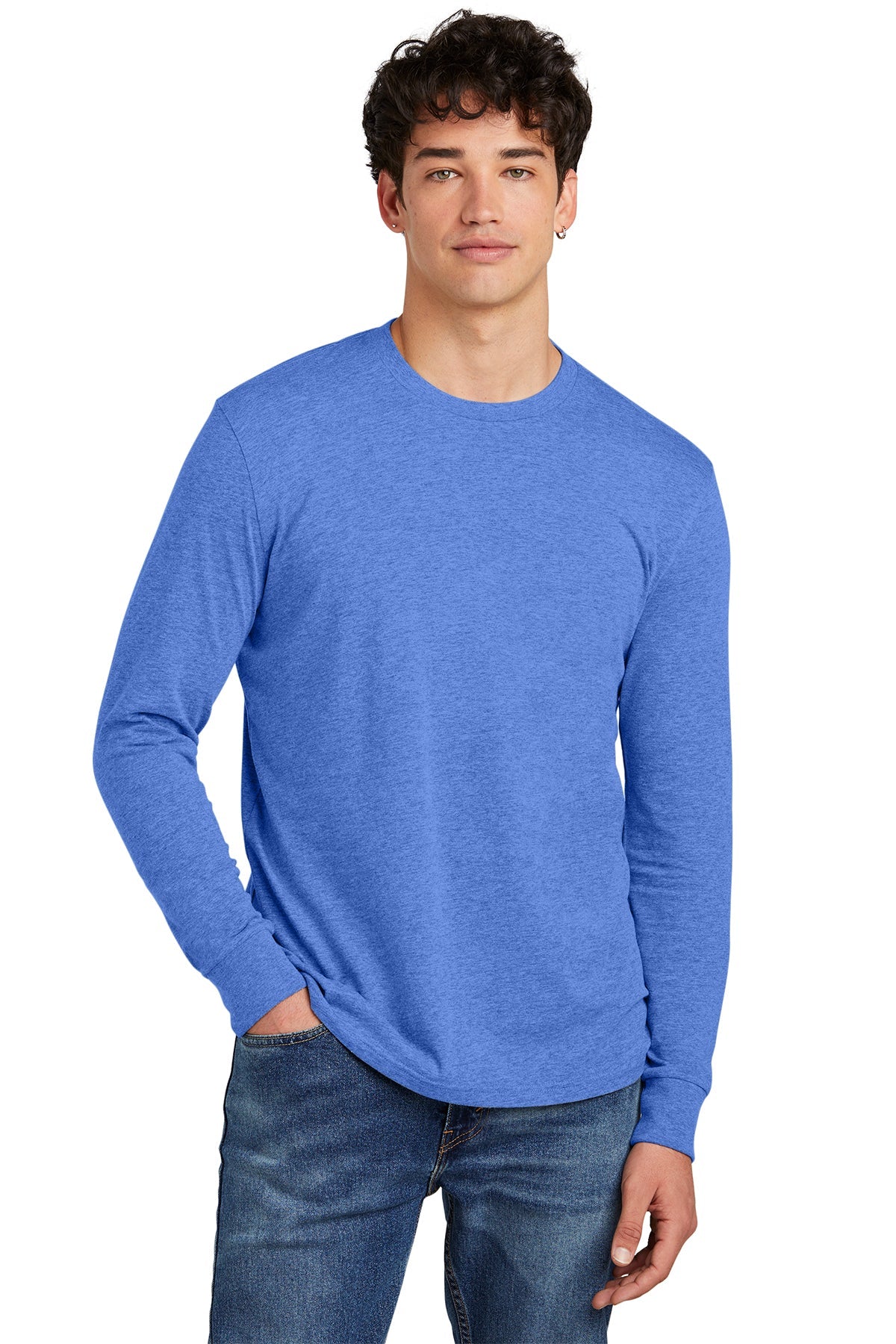 DT109 District® Perfect Blend® CVC Long Sleeve Tee