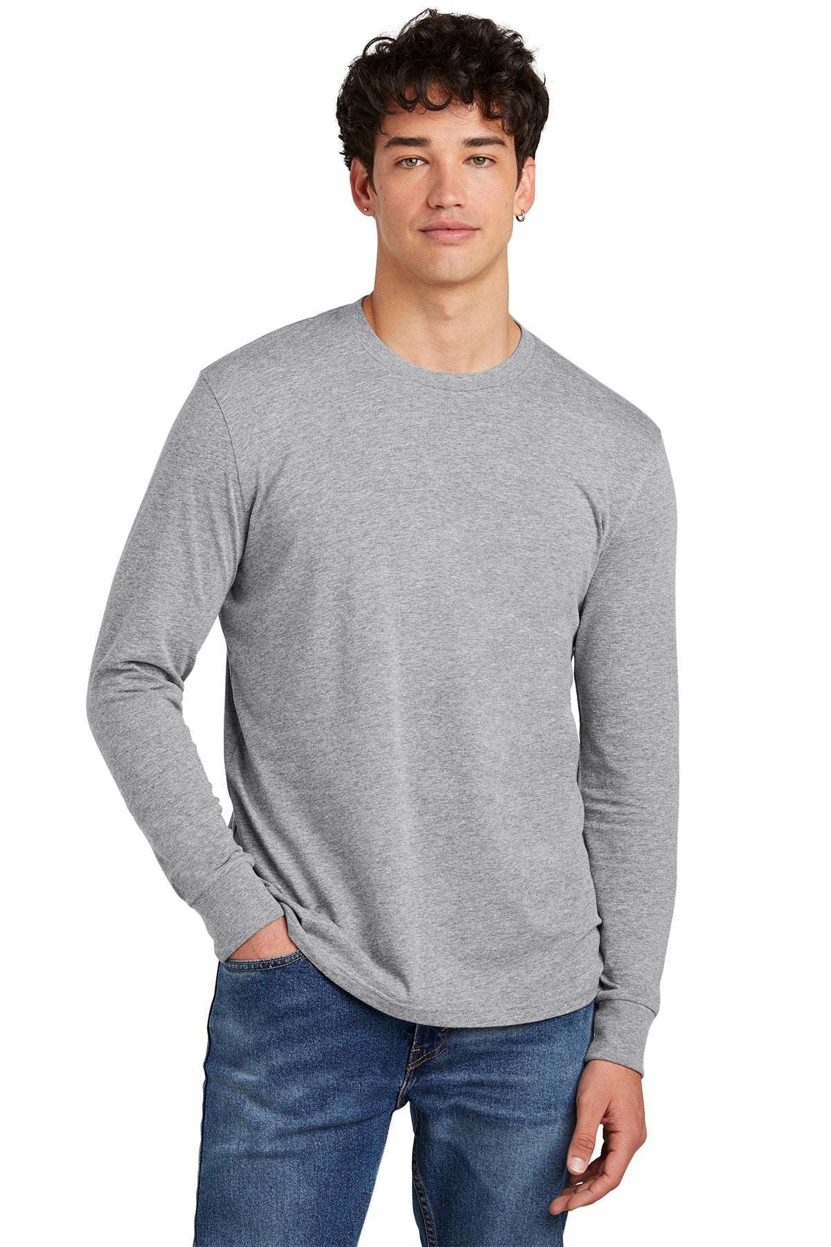 DT109 District® Perfect Blend® CVC Long Sleeve Tee