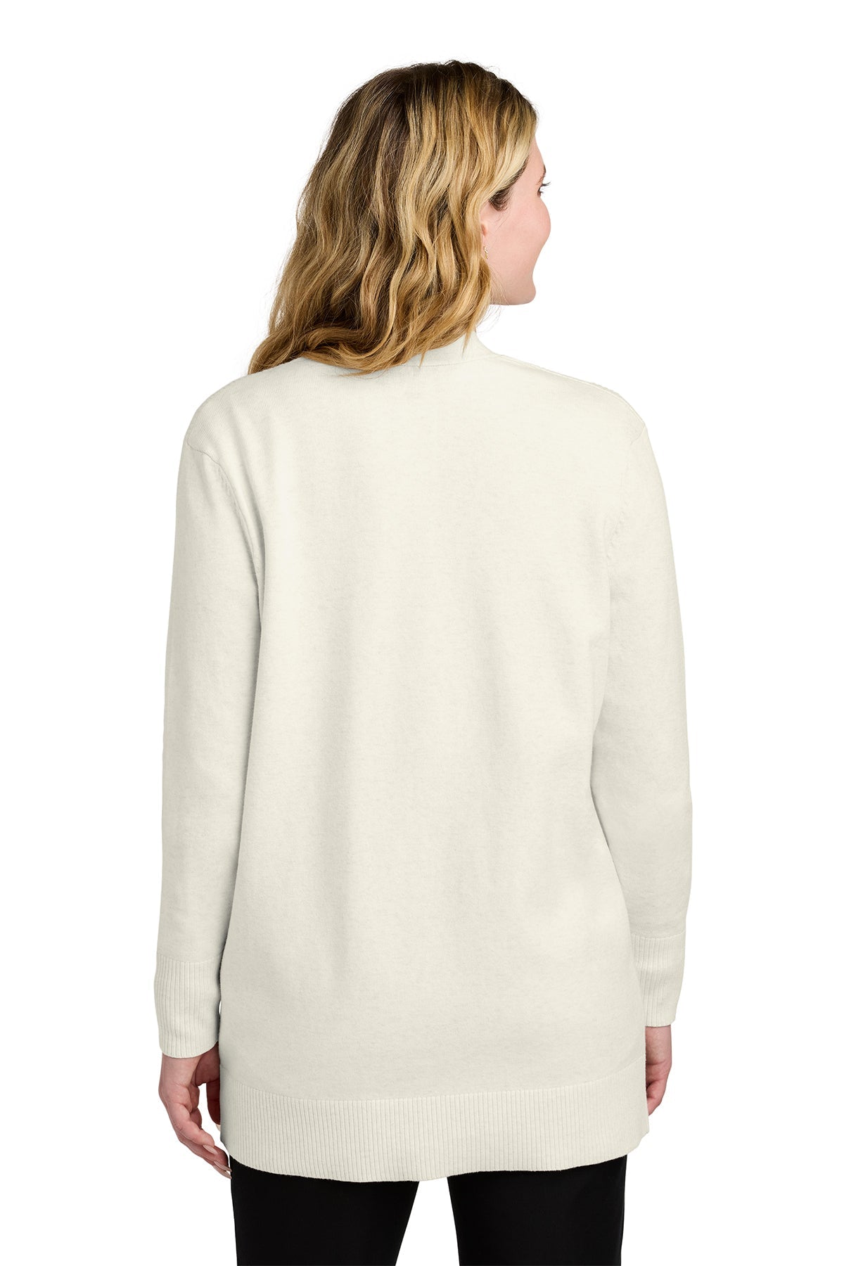 LSW2890 Port Authority® Women’s Easy Care Open-Front Cardigan Sweater