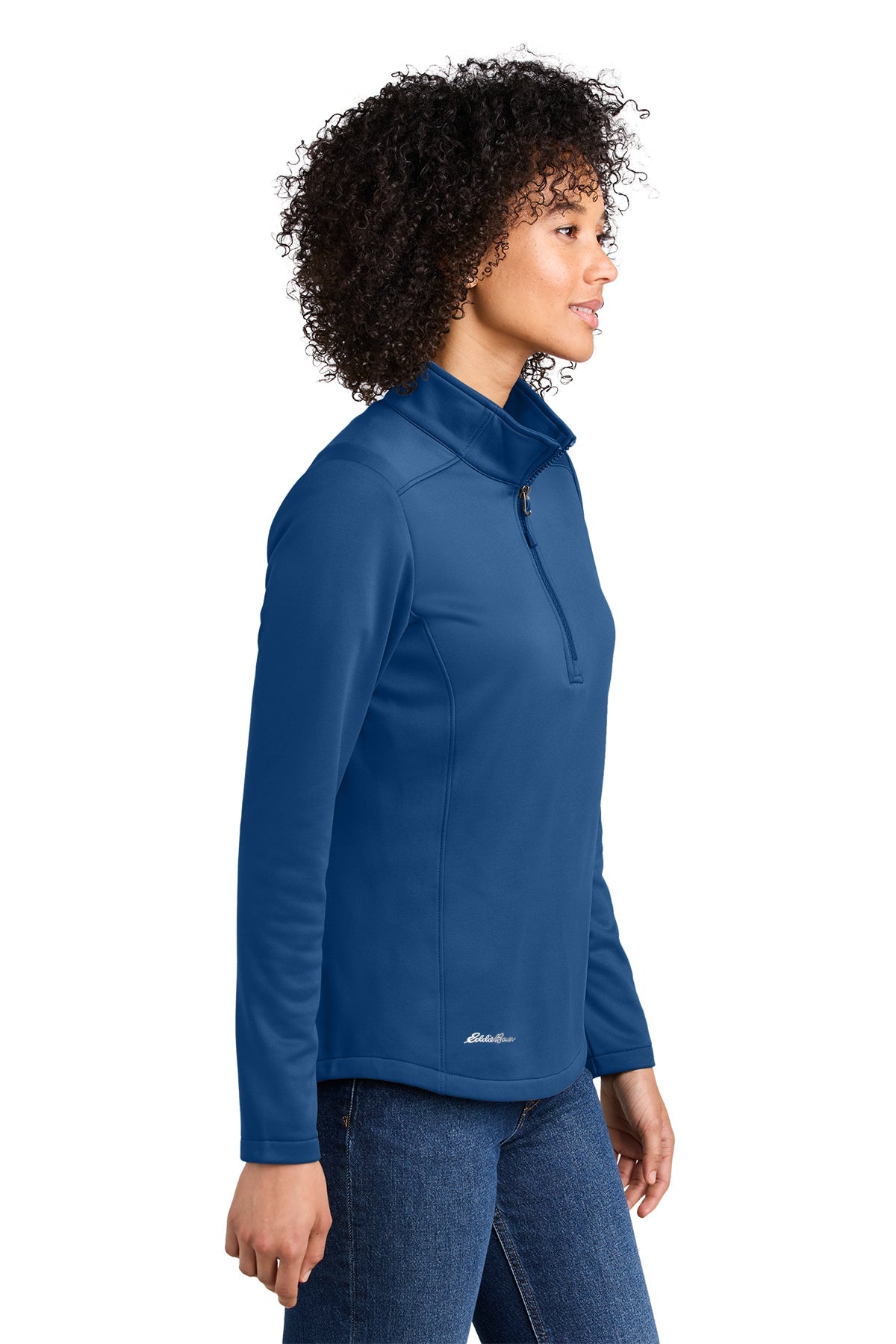 EB2370 Eddie Bauer® Women’s Smooth Mid Layer Fleece 1/2-Zip