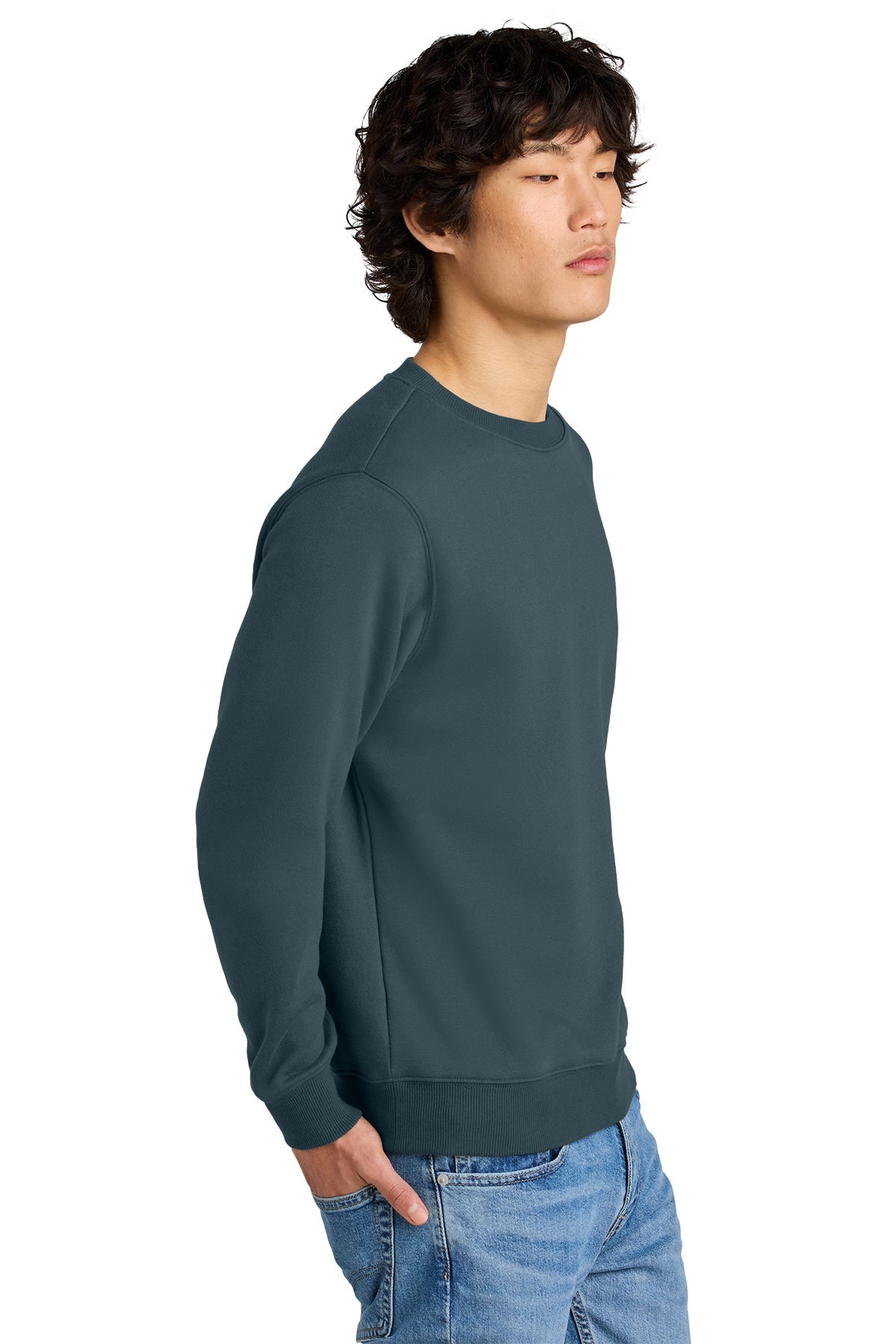 DT1106 District® Perfect Weight® Fleece Crew