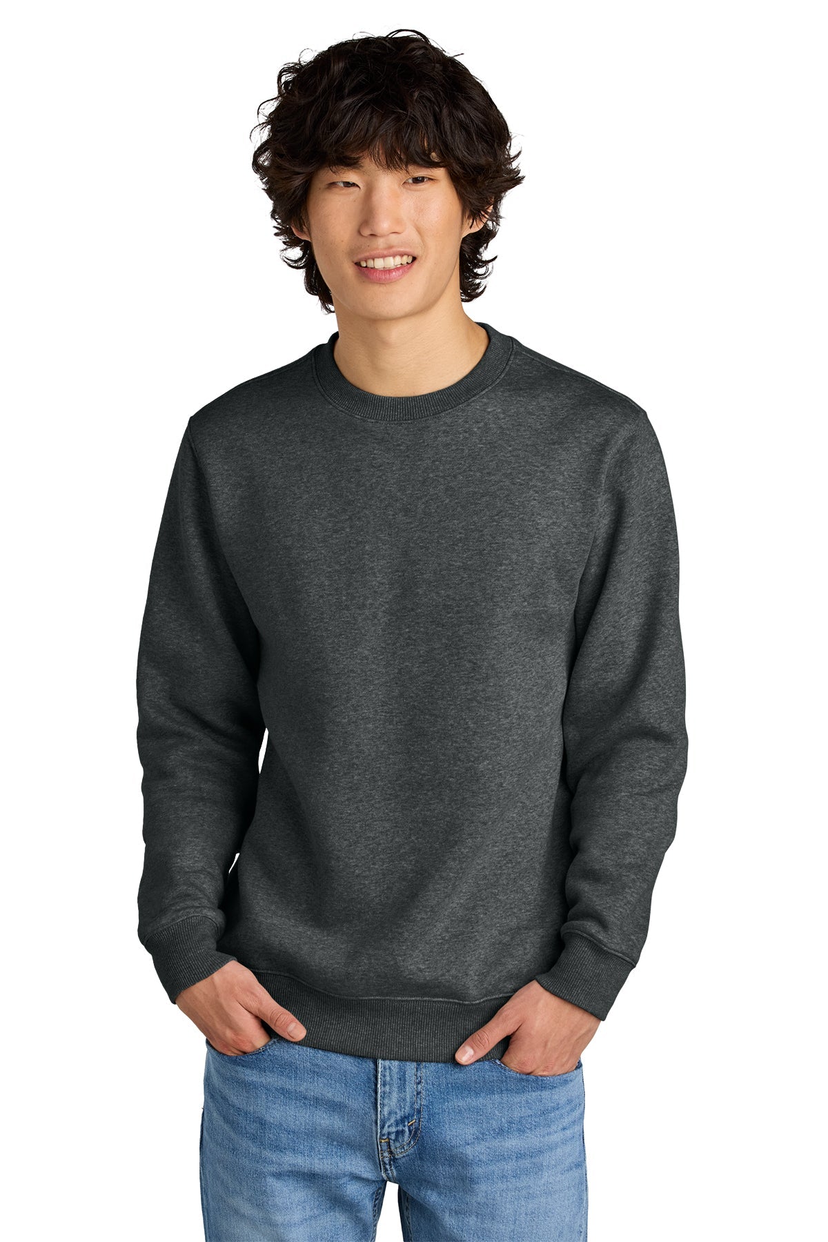 DT1106 District® Perfect Weight® Fleece Crew