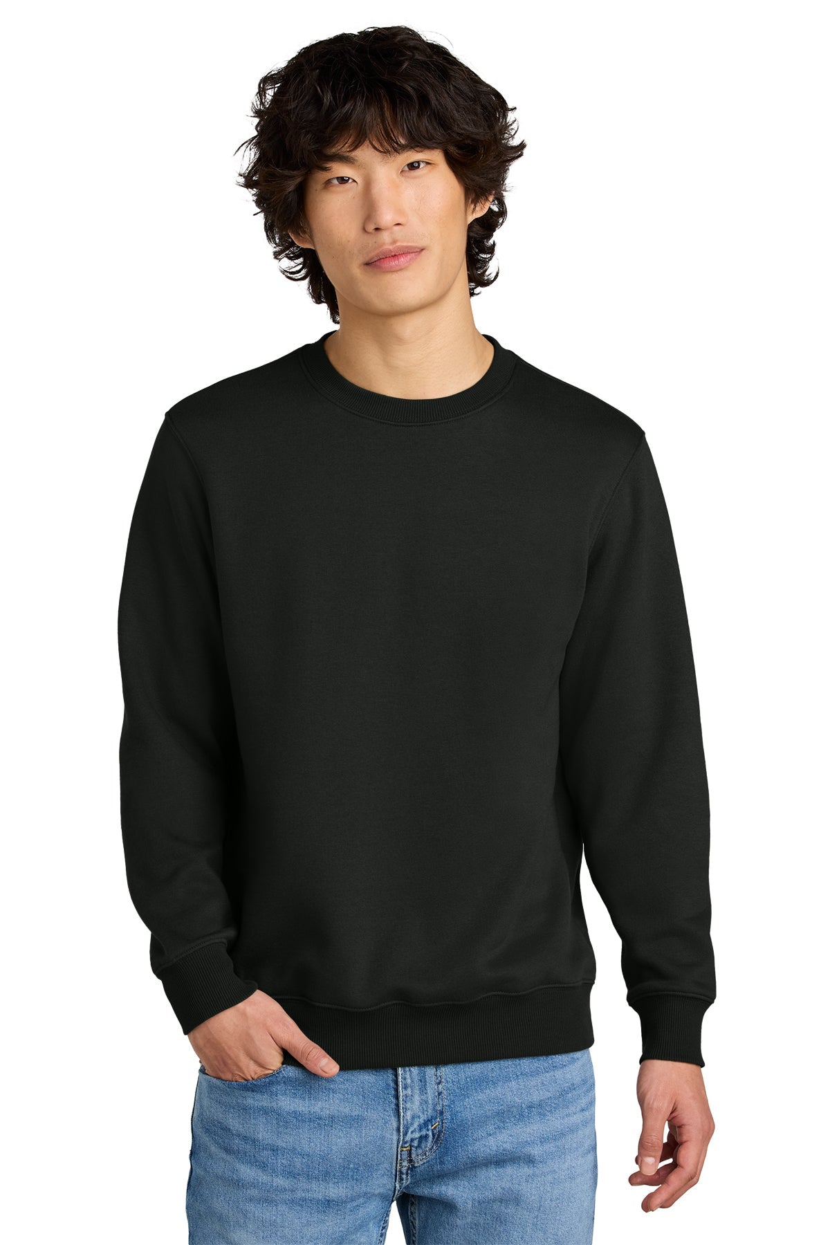 DT1106 District® Perfect Weight® Fleece Crew
