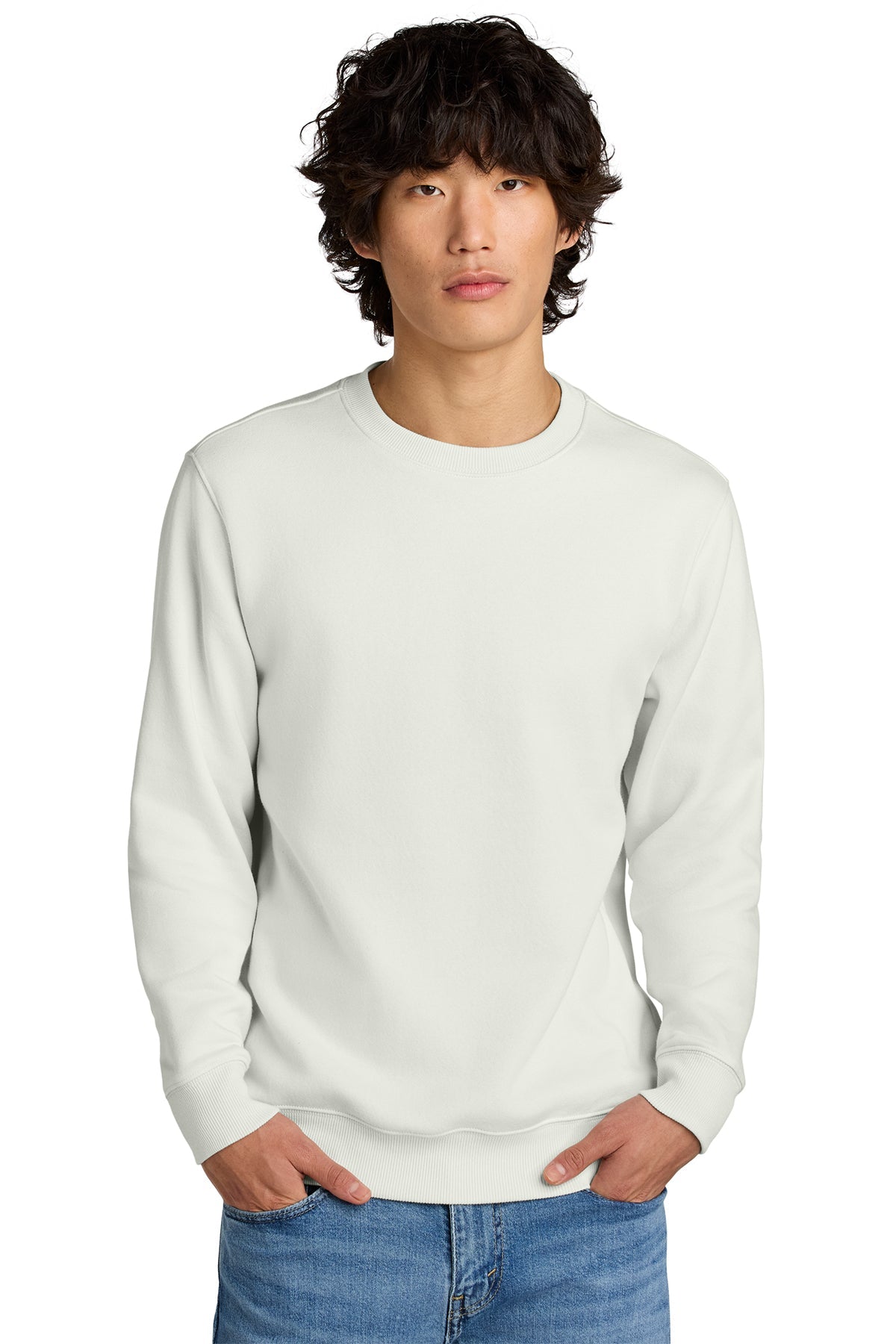 DT1106 District® Perfect Weight® Fleece Crew