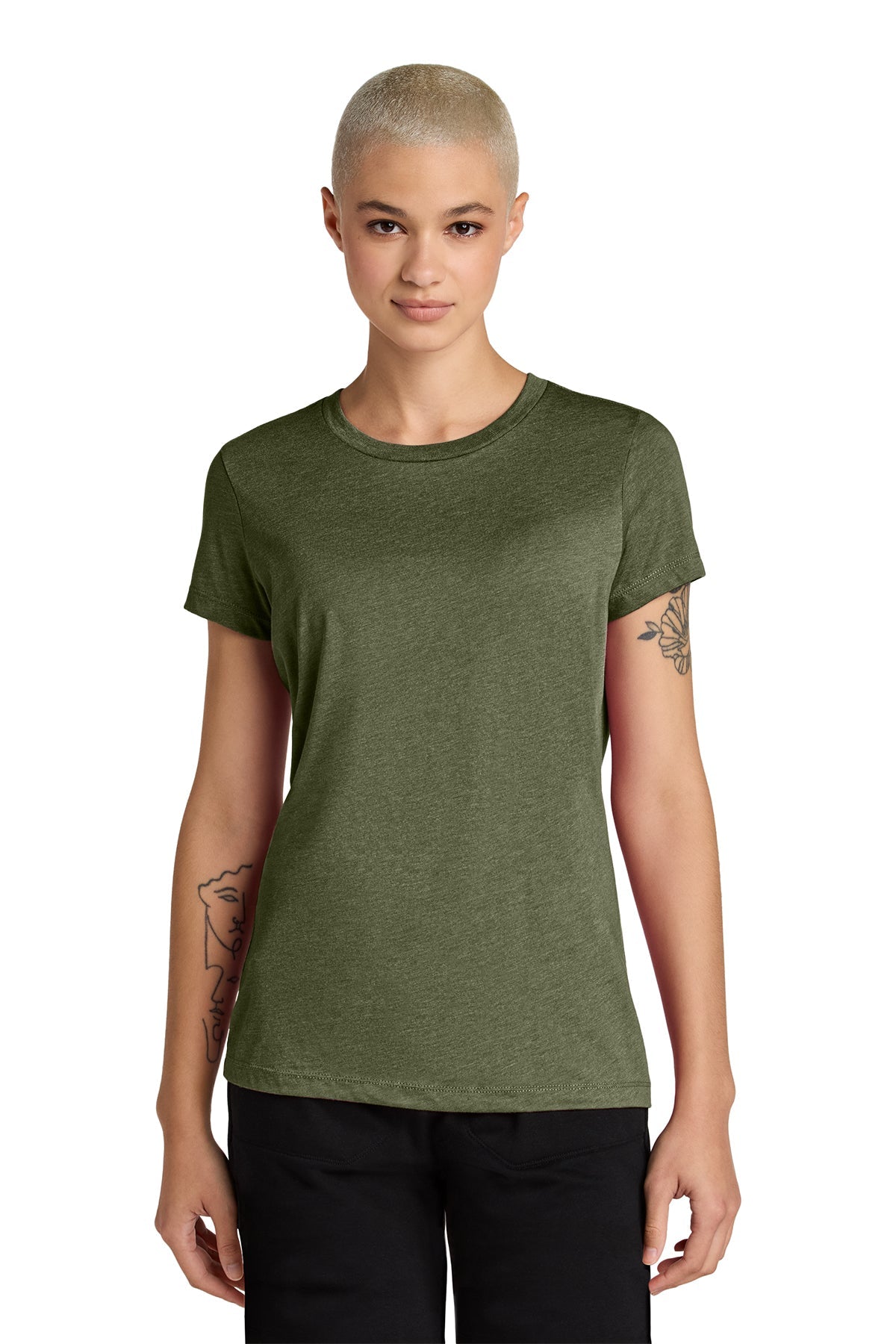 DT188 District® Women’s Perfect Weight® CVC Tee