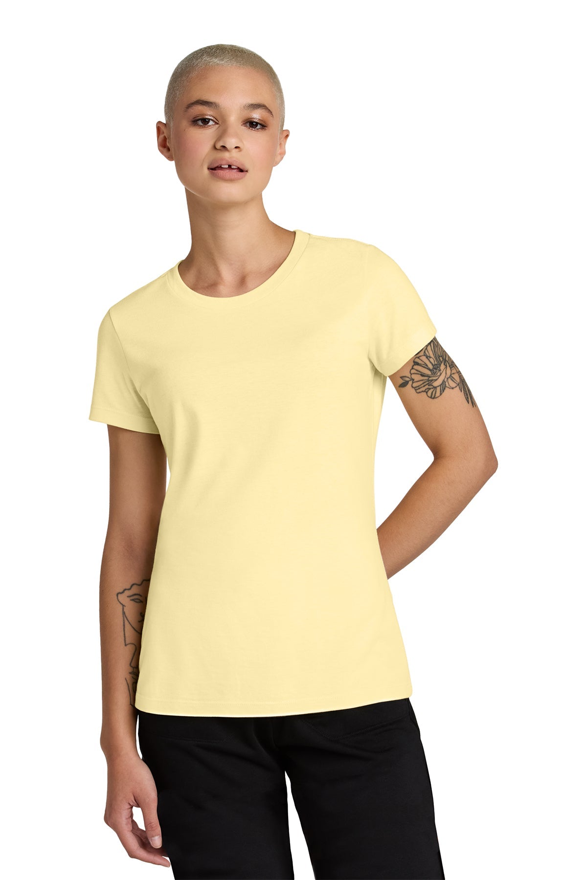 DT188 District® Women’s Perfect Weight® CVC Tee