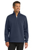F295 Port Authority® Slub Fleece 1/4-Zip Pullover