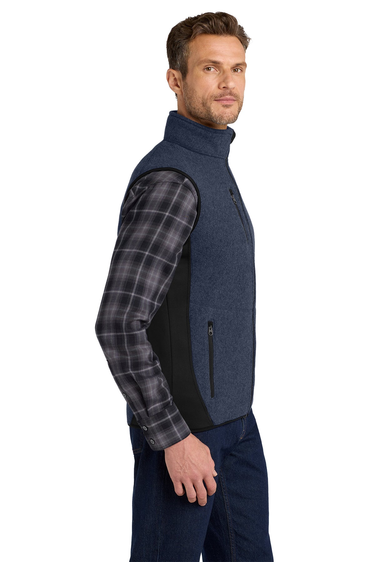 F228 Port Authority® R-Tek® Pro Fleece Full-Zip Vest