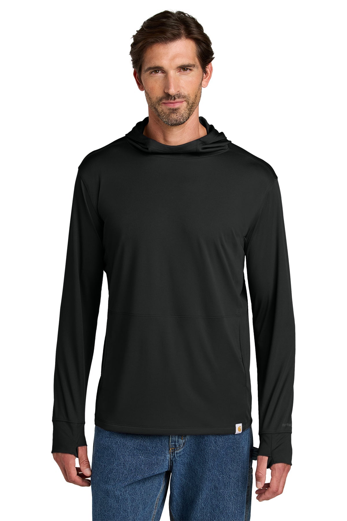 CT106923 Carhartt Force® Sun Defender™ Long Sleeve Hooded T-Shirt