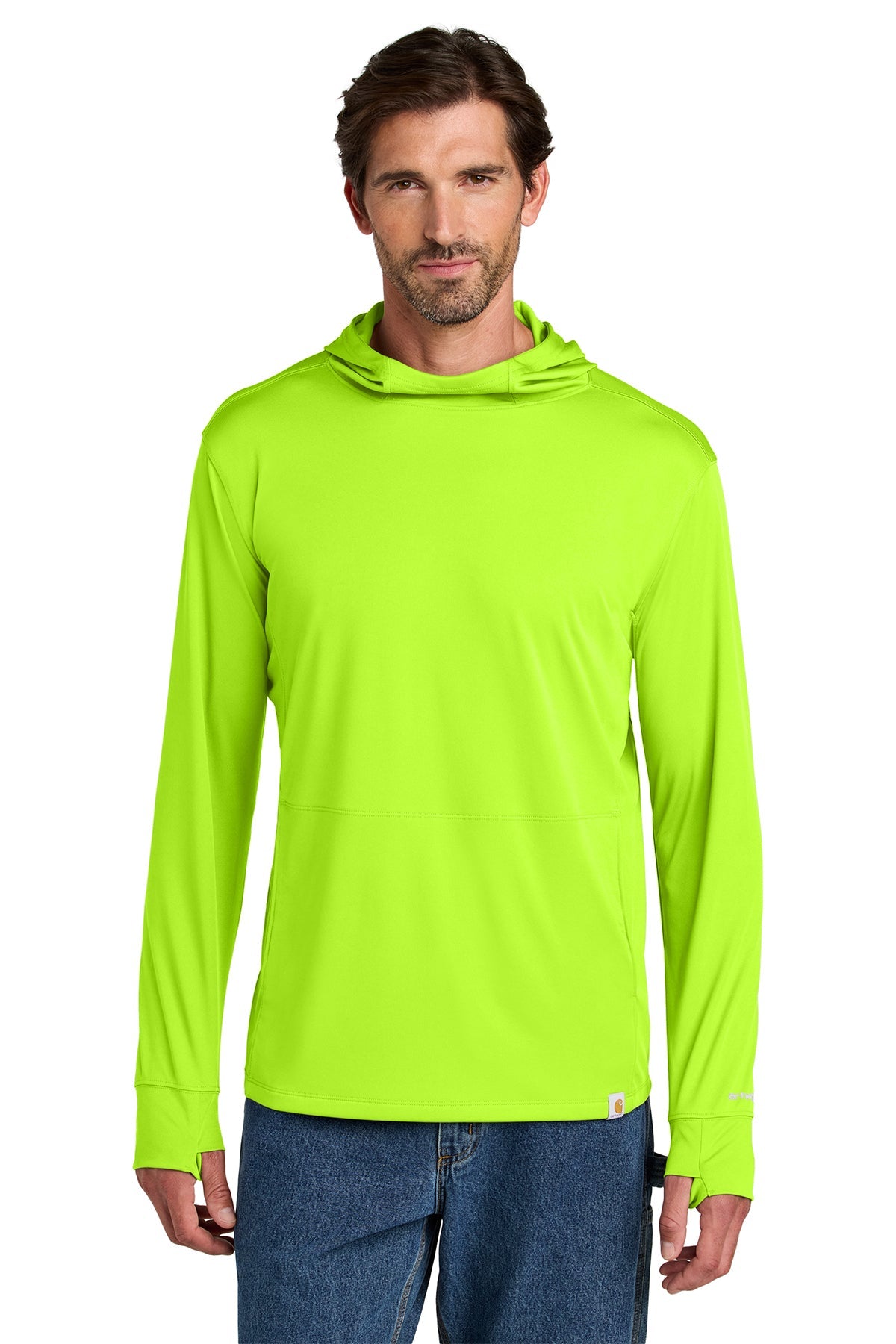 CT106923 Carhartt Force® Sun Defender™ Long Sleeve Hooded T-Shirt