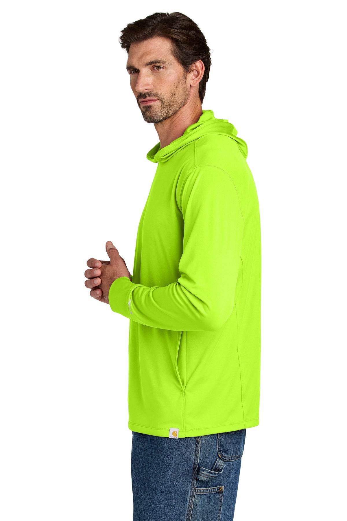 CT106923 Carhartt Force® Sun Defender™ Long Sleeve Hooded T-Shirt