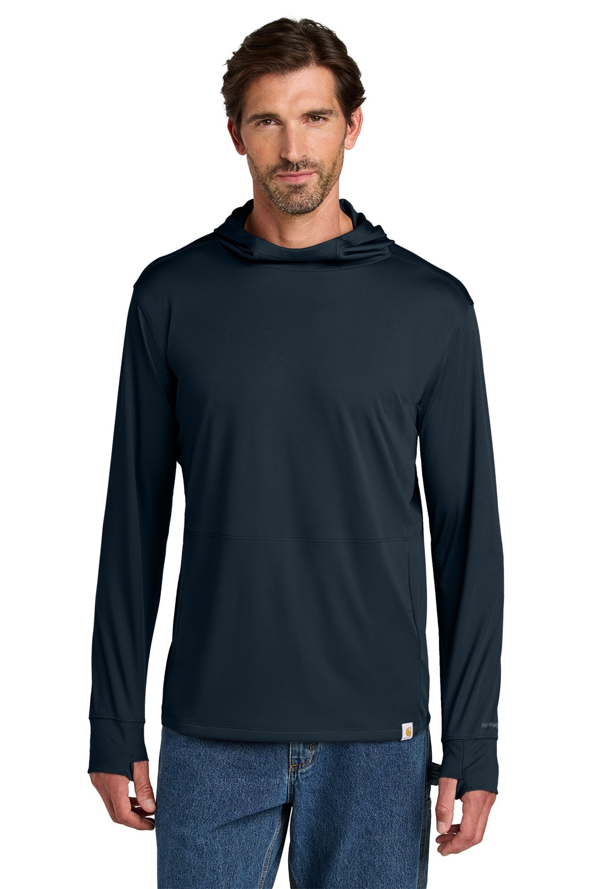CT106923 Carhartt Force® Sun Defender™ Long Sleeve Hooded T-Shirt