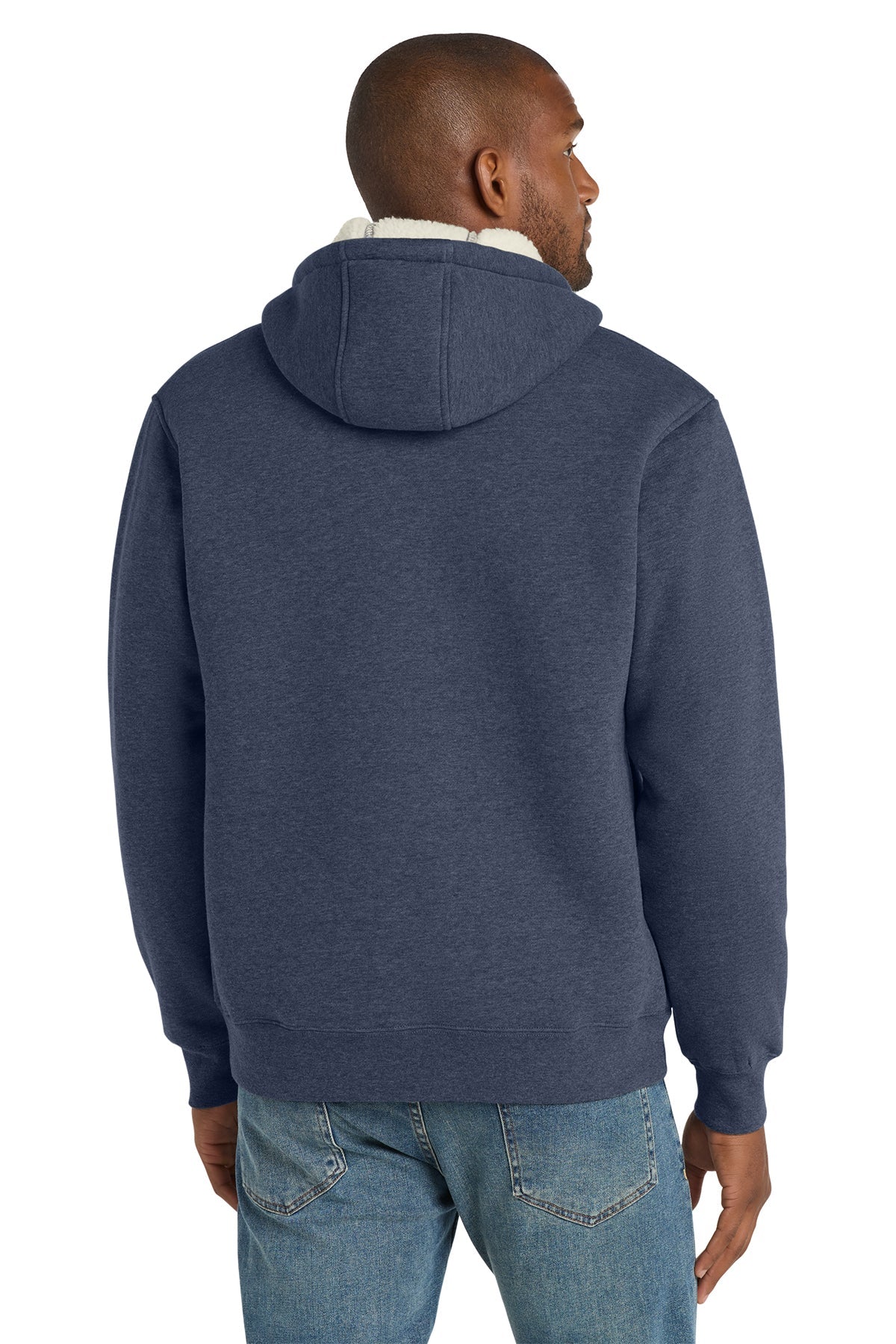 CS625 CornerStone® Heavyweight Sherpa-Lined Hooded Fleece Jacket
