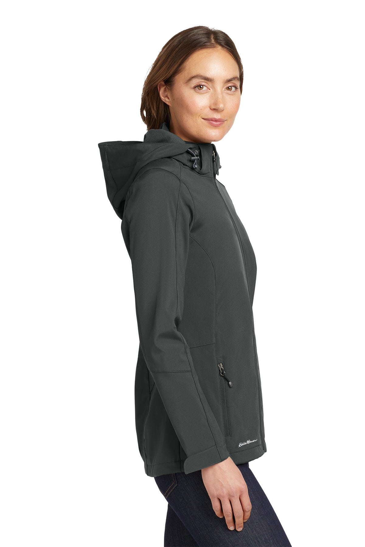 EB537 Eddie Bauer® Women's Hooded Soft Shell Parka