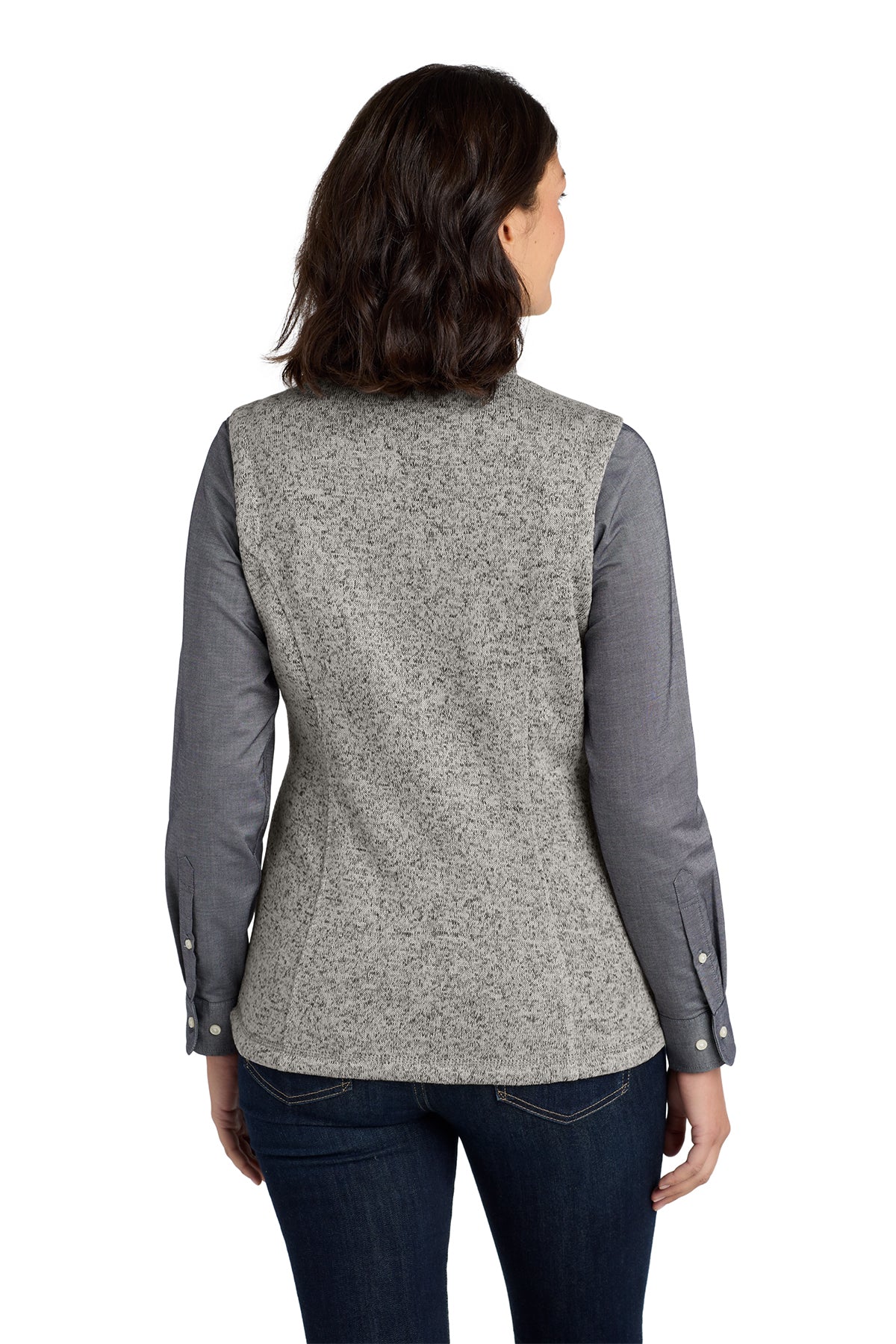 L236 Port Authority ® Women's Sweater Fleece Vest