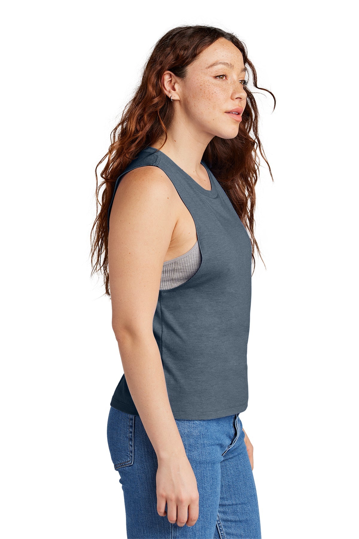 AL2020 Allmade® Women’s Tri-Blend Muscle Tank