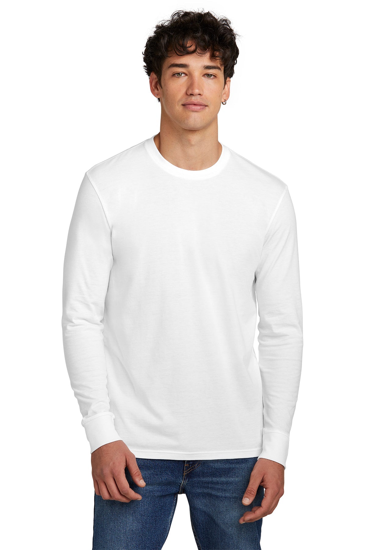 DT109 District® Perfect Blend® CVC Long Sleeve Tee