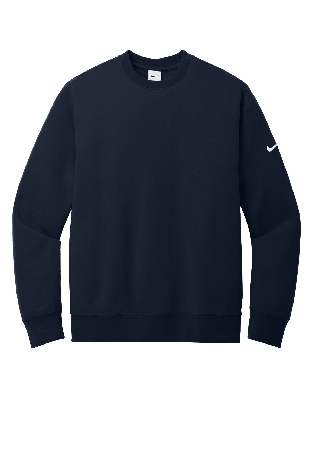 NKFD9863 Nike Club Fleece Sleeve Swoosh Crew