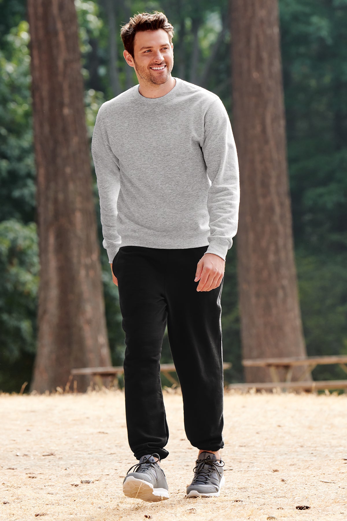 PC90 Port & Company® Essential Fleece Crewneck Sweatshirt. S-4XL