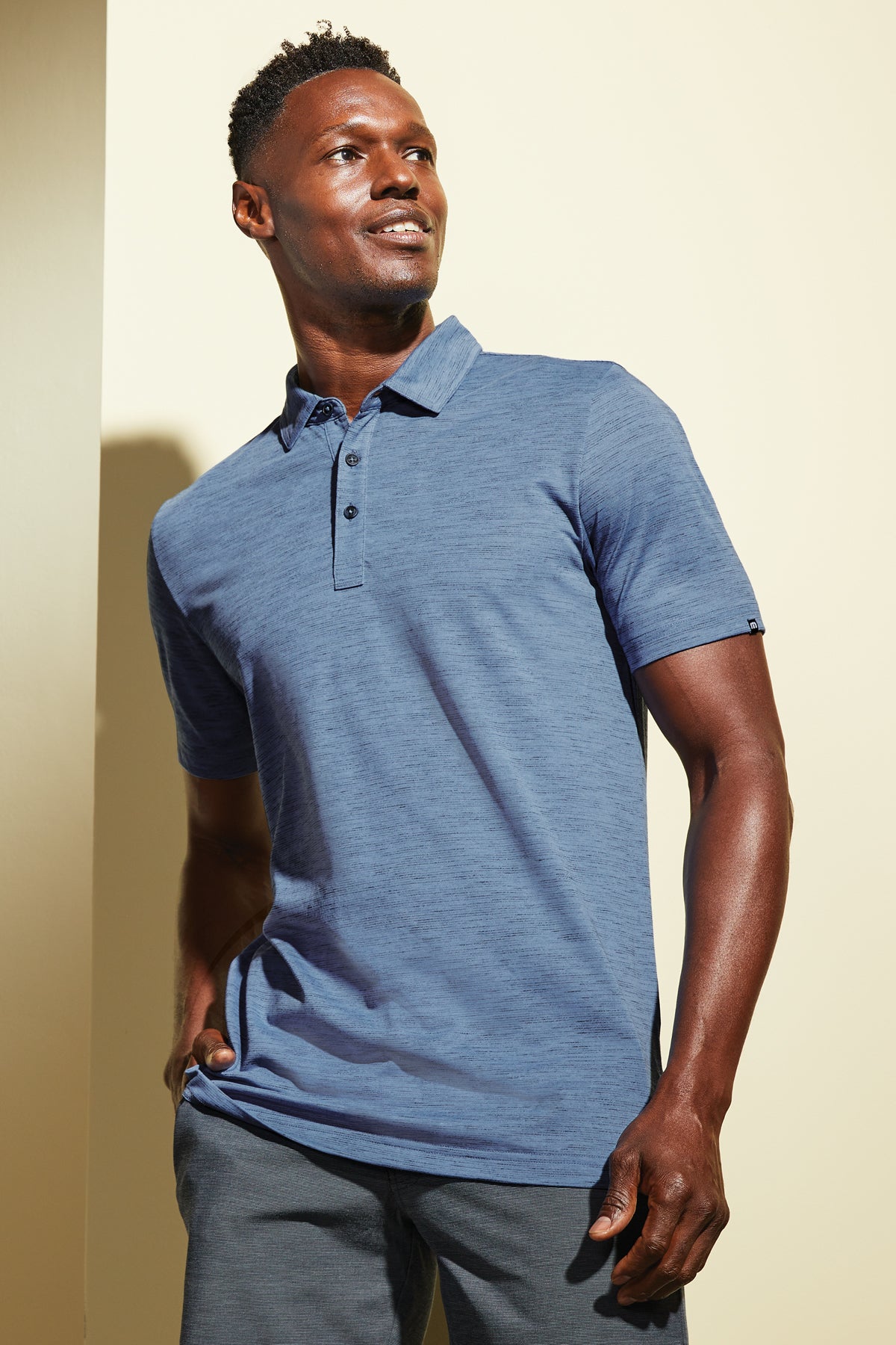 TM1MW451 TravisMathew Auckland Slub Polo