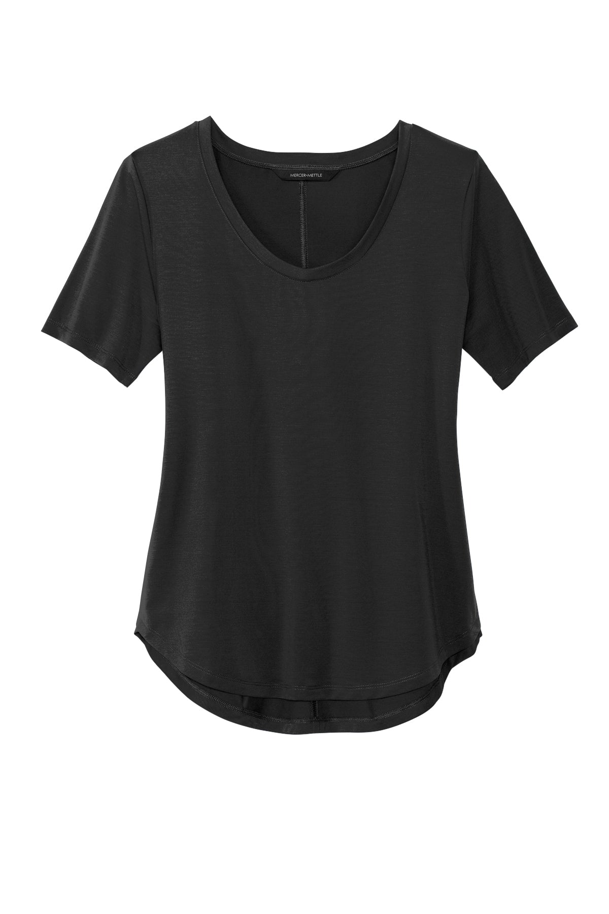 MM1017 Mercer+Mettle® Women’s Stretch Jersey Relaxed Scoop