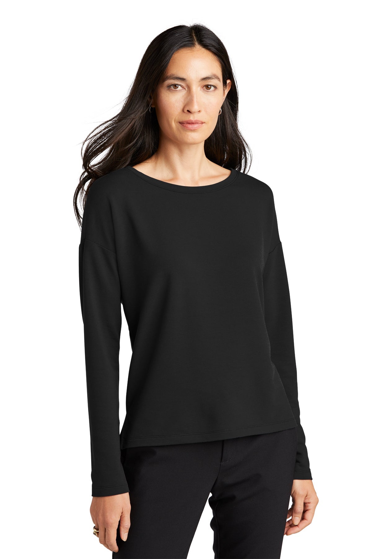 MM3013 Mercer+Mettle® Women's Stretch Drop Shoulder Pullover
