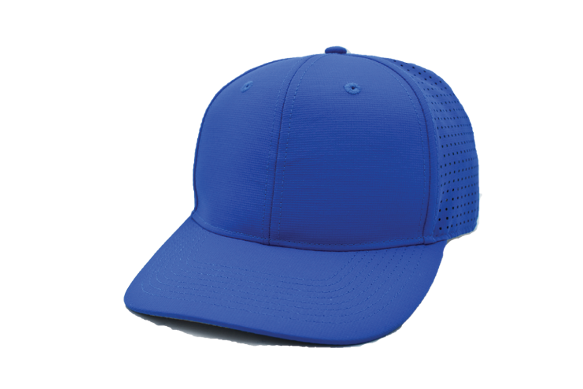 344 Laser Etched Pearl Nylon Performance Cap