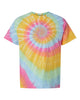 Dyenomite - Multi-Color Spiral Tie-Dyed T-Shirt - 200MS. S-3XL