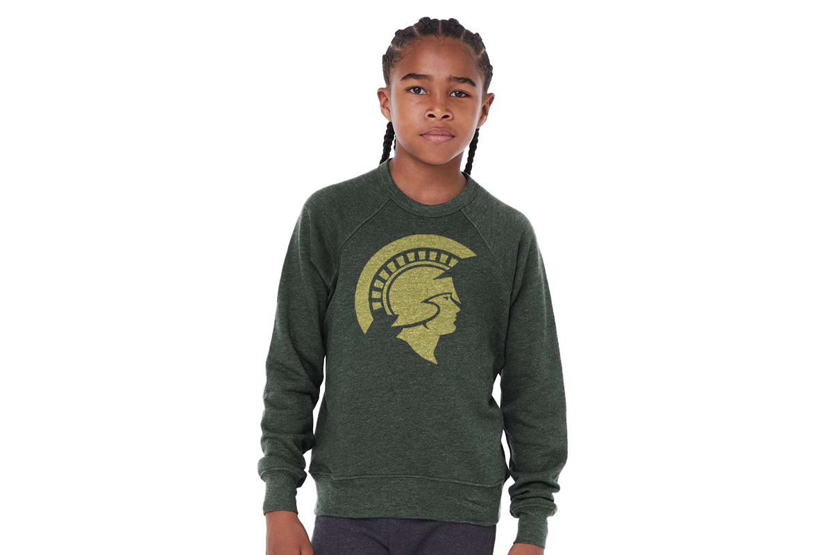 BELLA + CANVAS - Youth Sponge Fleece Crewneck Sweatshirt - 3901Y