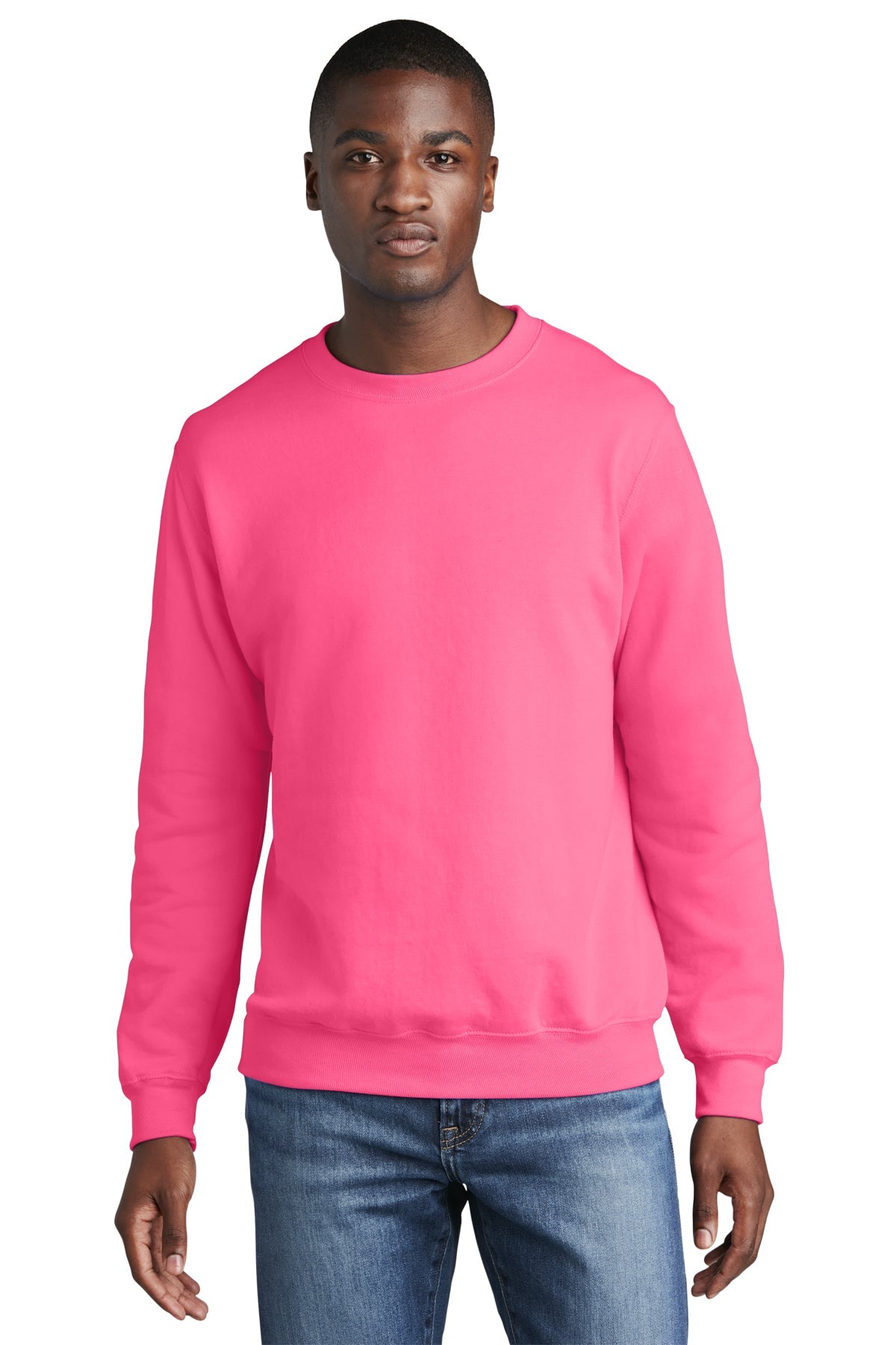 PC78 Port & Company® Core Fleece Crewneck Sweatshirt. S-4XL