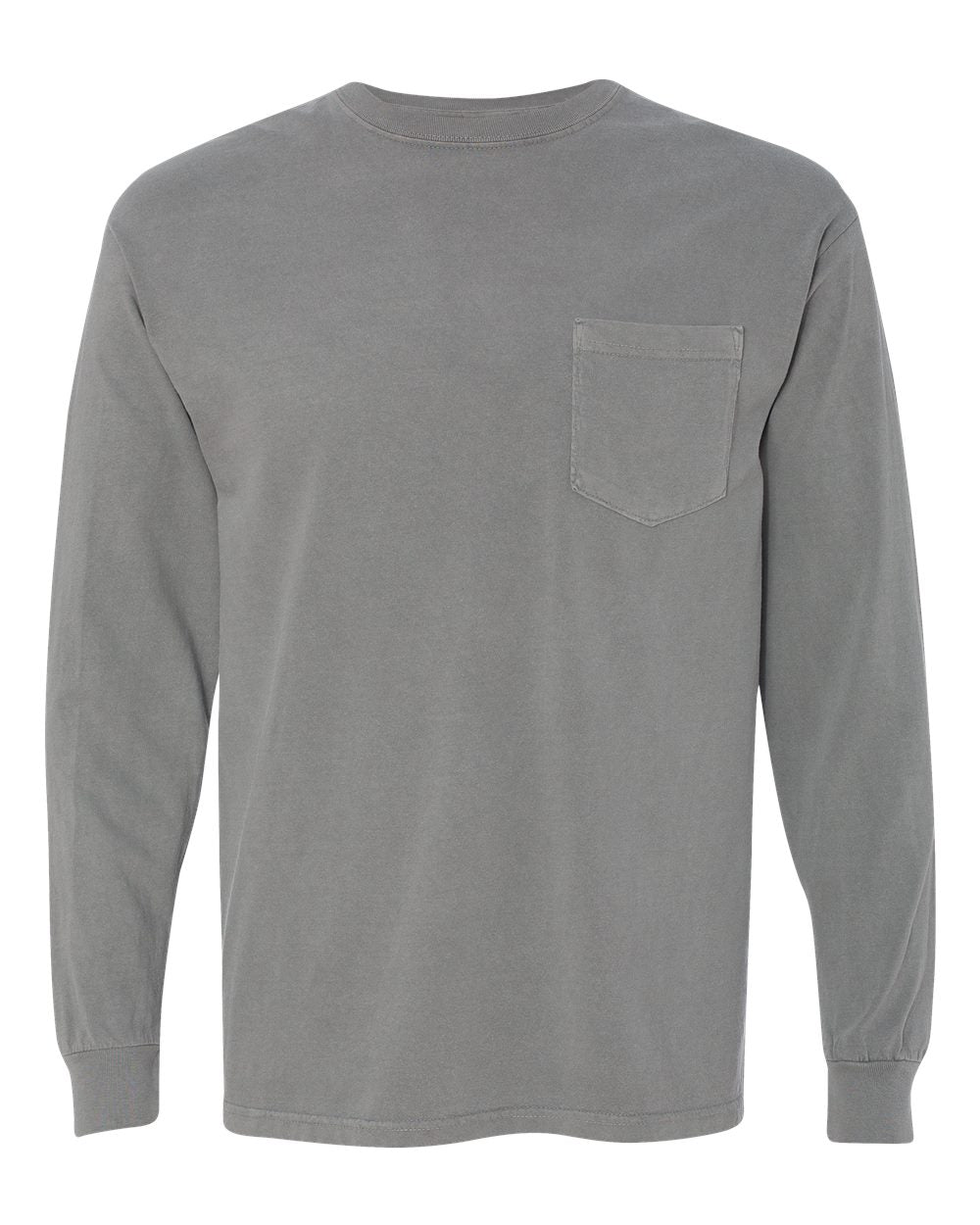 Comfort Colors - Garment-Dyed Heavyweight Long Sleeve Pocket T-Shirt - 4410. S-3XL