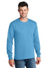 PC54LS Port & Company® Long Sleeve Core Cotton Tee. S-4XL