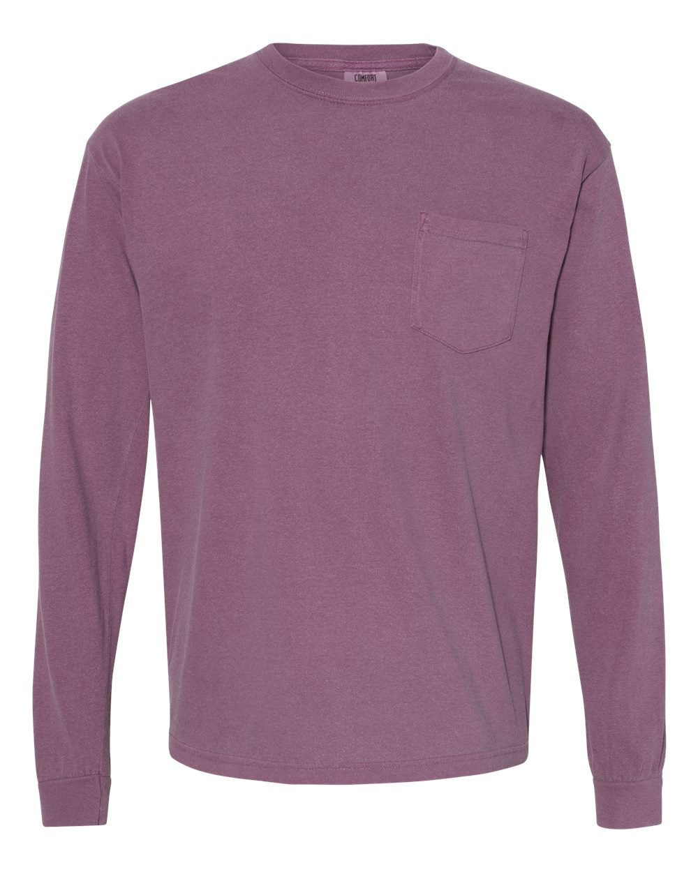 Comfort Colors - Garment-Dyed Heavyweight Long Sleeve Pocket T-Shirt - 4410. S-3XL