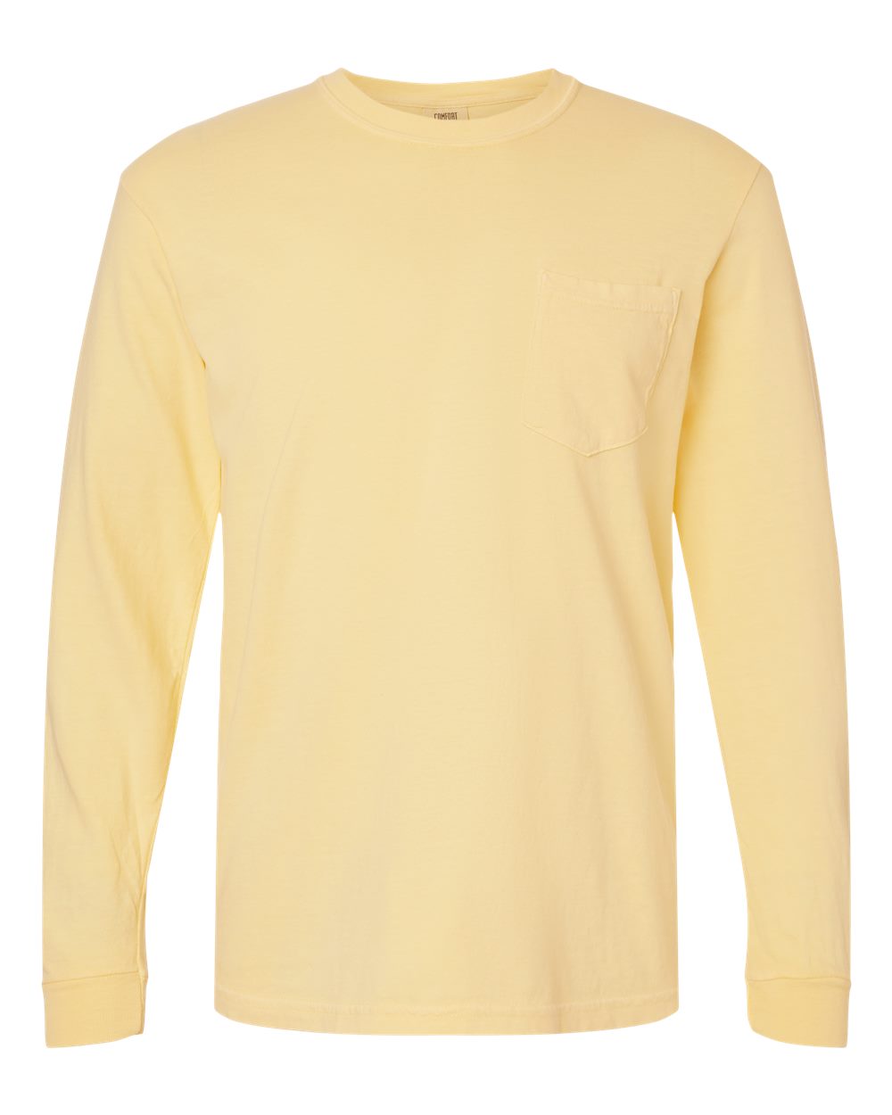 Comfort Colors - Garment-Dyed Heavyweight Long Sleeve Pocket T-Shirt - 4410. S-3XL