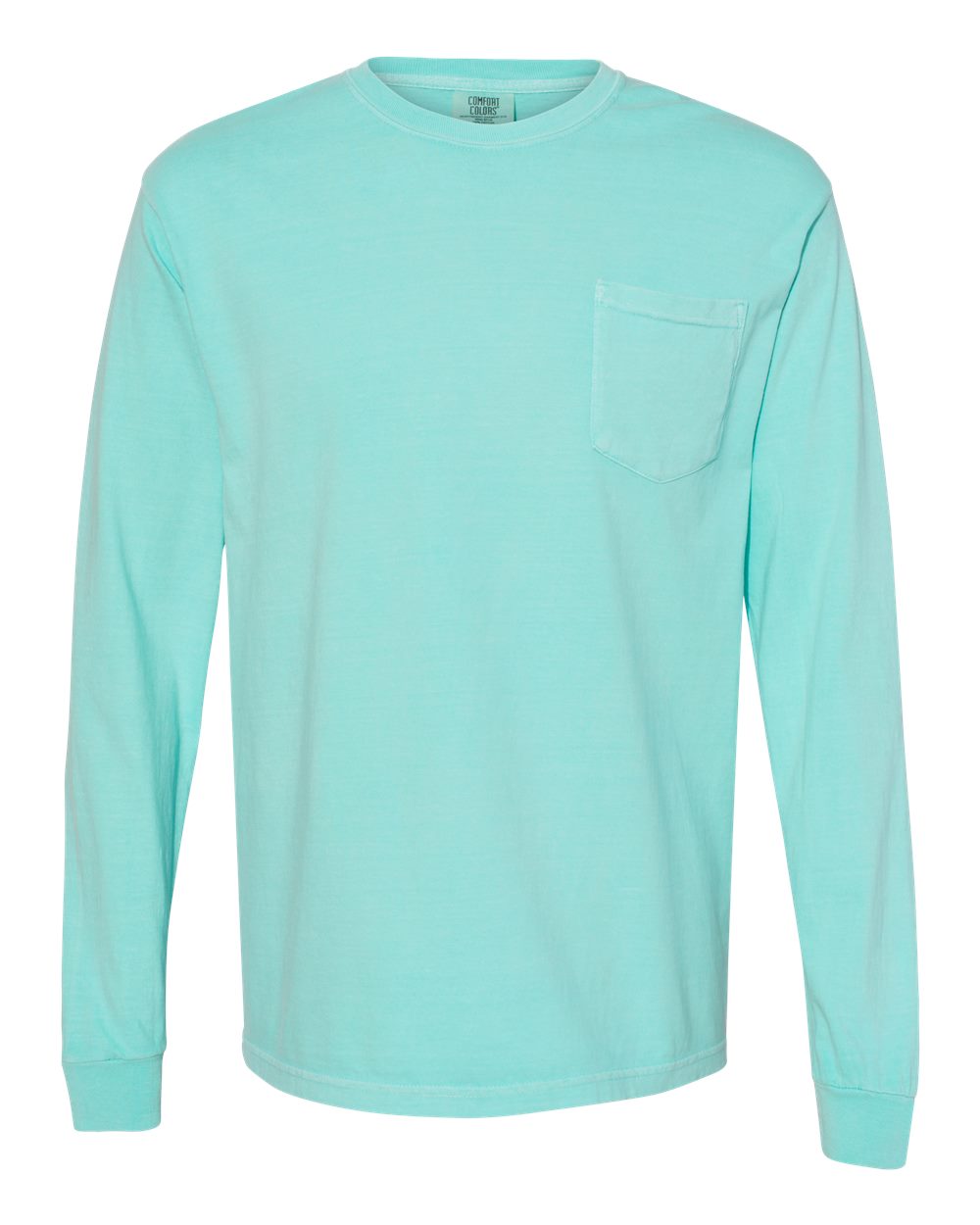 Comfort Colors - Garment-Dyed Heavyweight Long Sleeve Pocket T-Shirt - 4410. S-3XL
