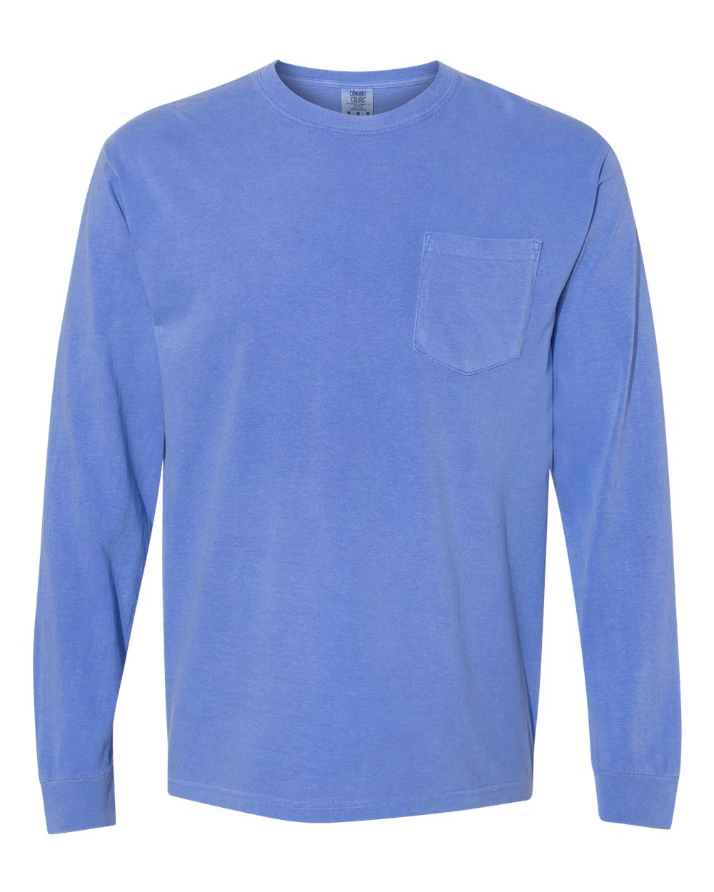 Comfort Colors - Garment-Dyed Heavyweight Long Sleeve Pocket T-Shirt - 4410. S-3XL