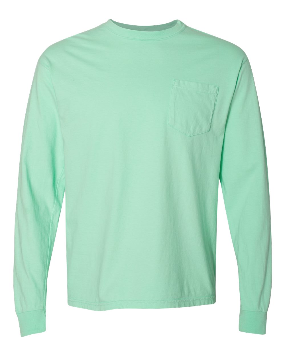 Comfort Colors - Garment-Dyed Heavyweight Long Sleeve Pocket T-Shirt - 4410. S-3XL