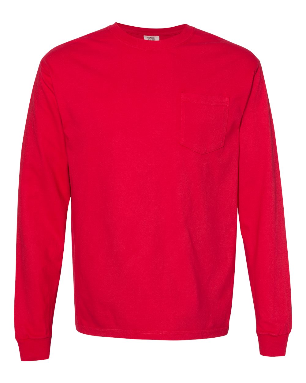 Comfort Colors - Garment-Dyed Heavyweight Long Sleeve Pocket T-Shirt - 4410. S-3XL