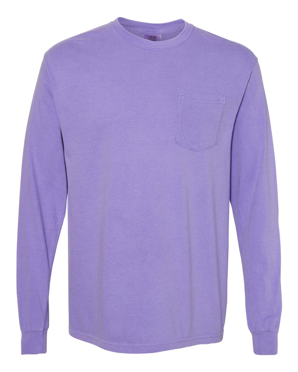 Comfort Colors - Garment-Dyed Heavyweight Long Sleeve Pocket T-Shirt - 4410. S-3XL