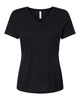 BELLA + CANVAS - Women's Relaxed Triblend Short Sleeve V-Neck Tee - 6415