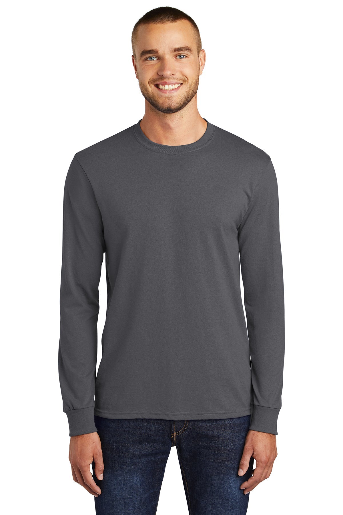 PC55LS Port & Company® Long Sleeve Core Blend Tee - S-6XL