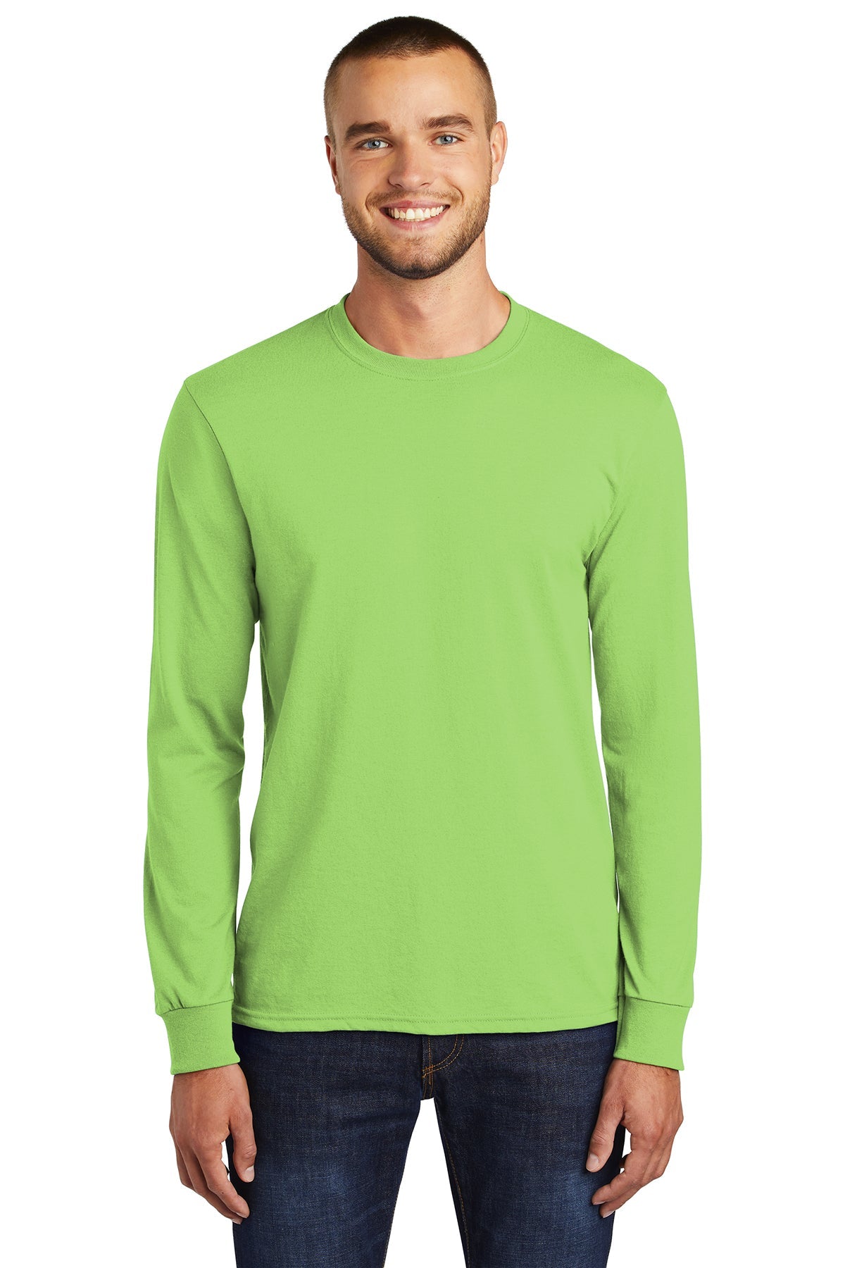 PC55LS Port & Company® Long Sleeve Core Blend Tee - S-6XL