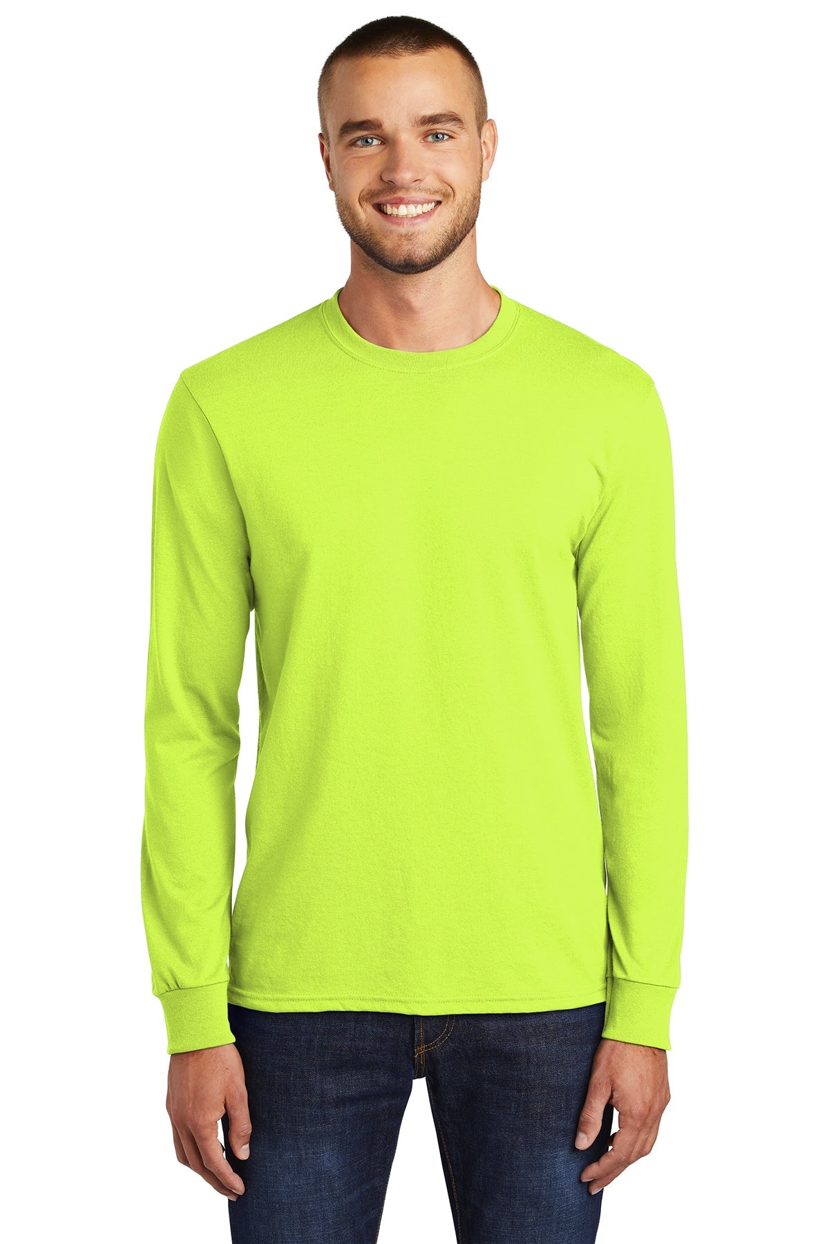 PC55LS Port & Company® Long Sleeve Core Blend Tee - S-6XL