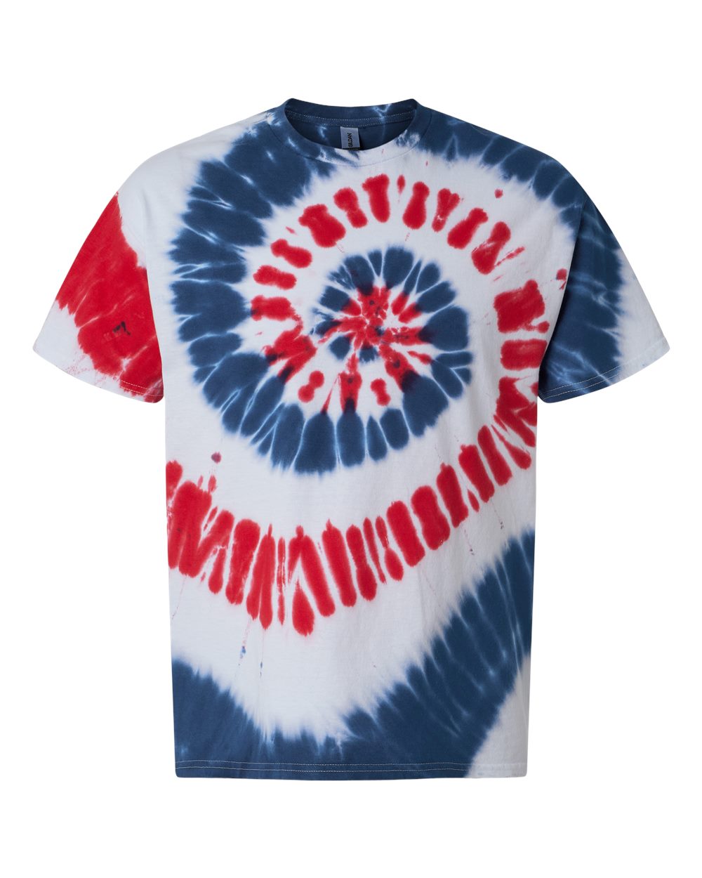 Dyenomite - Multi-Color Spiral Tie-Dyed T-Shirt - 200MS. S-3XL