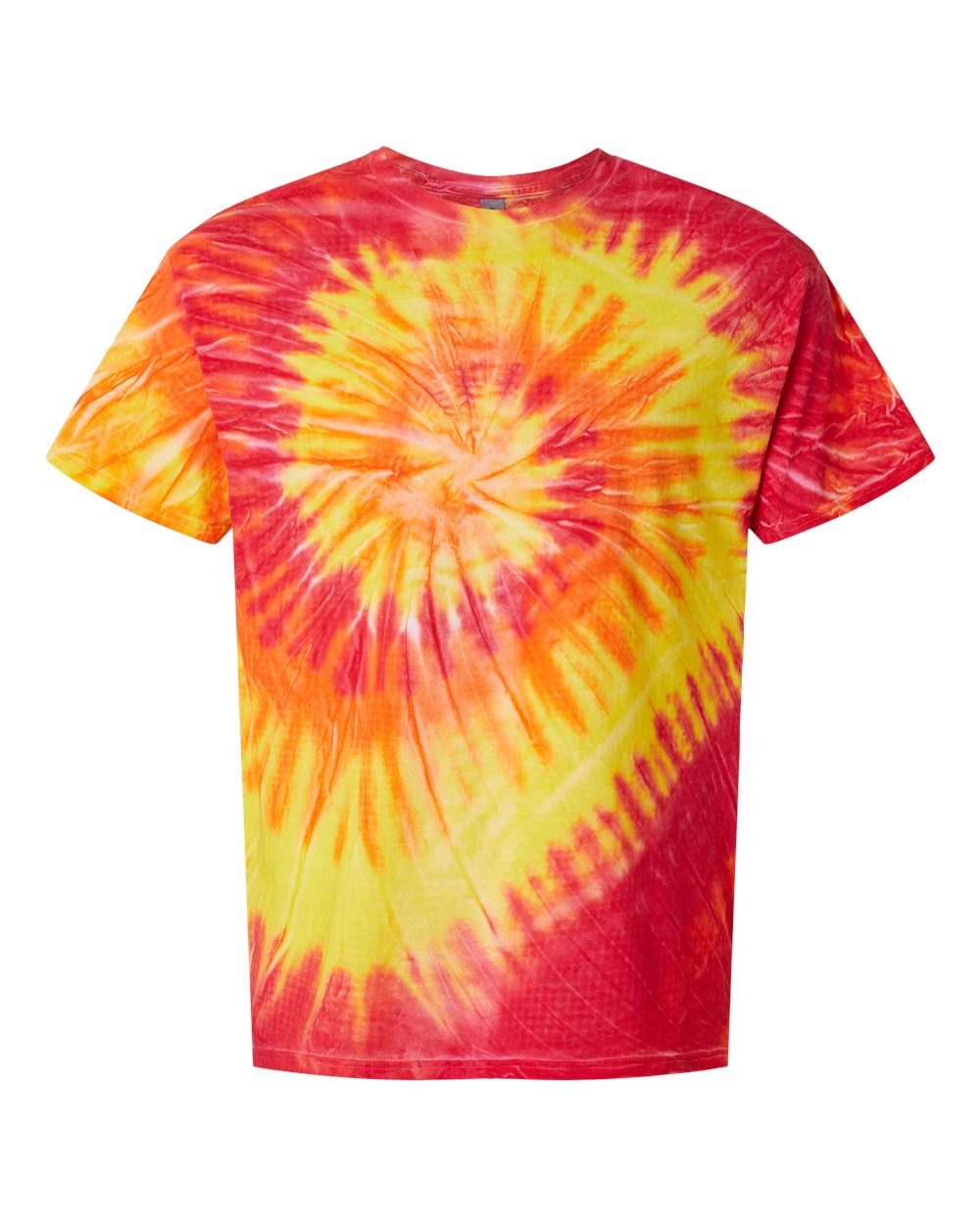 Dyenomite - Multi-Color Spiral Tie-Dyed T-Shirt - 200MS. S-3XL