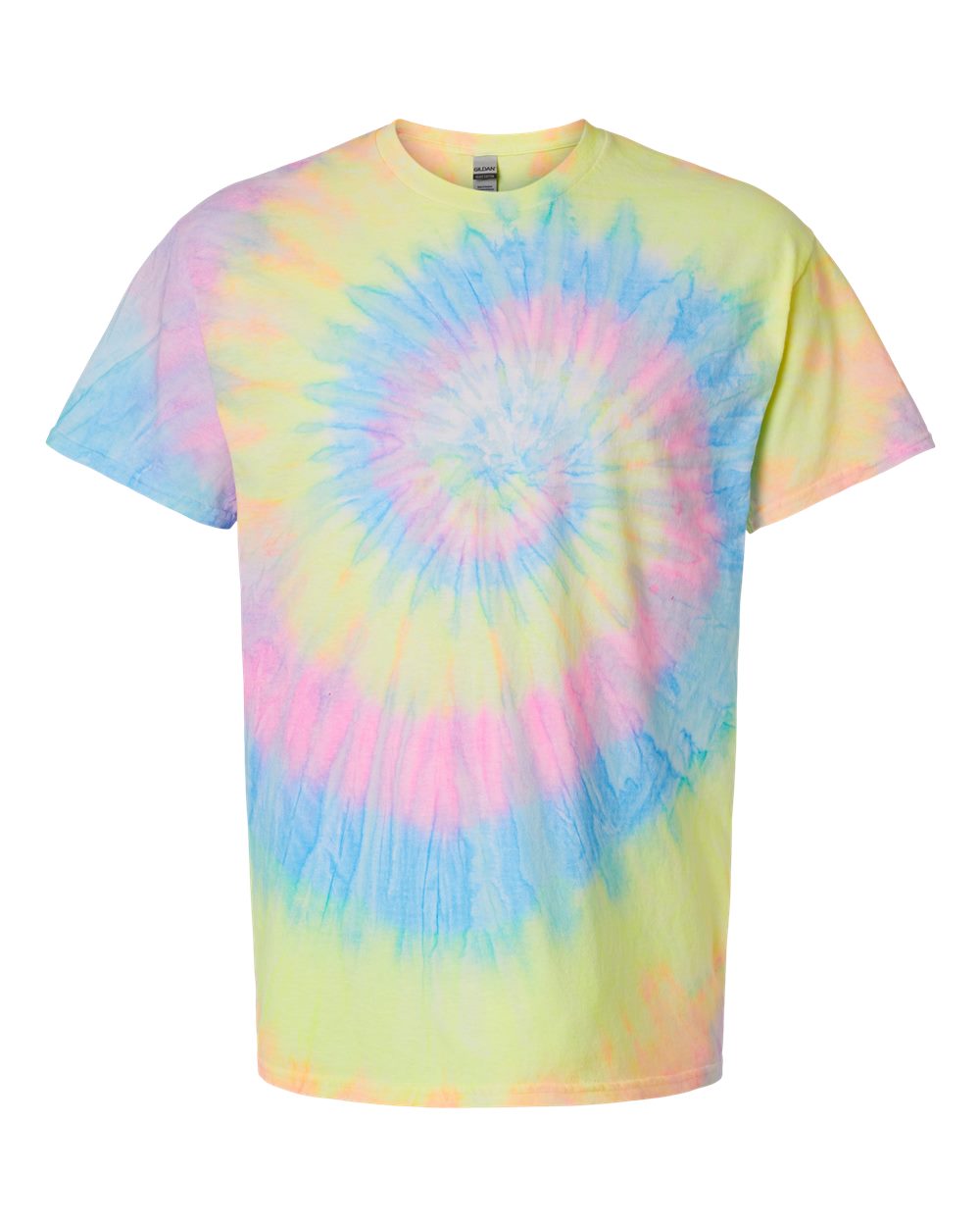 Dyenomite - Multi-Color Spiral Tie-Dyed T-Shirt - 200MS. S-3XL